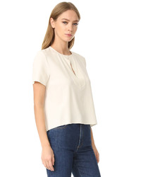 Белая блузка от Jenni Kayne