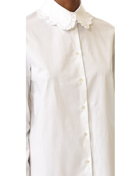 Белая блузка от Rochas