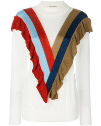 Белая блузка от Marco De Vincenzo