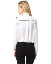 Белая блузка от Cooper & Ella