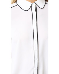 Белая блузка от Cooper & Ella