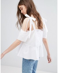 Белая блузка от Miss Selfridge