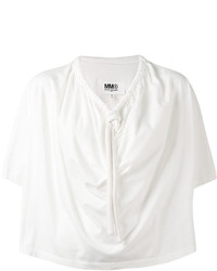 Белая блузка от MM6 MAISON MARGIELA