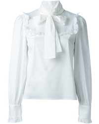 Белая блузка от RED Valentino