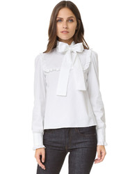 Белая блузка от RED Valentino