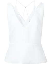 Белая блузка от Roland Mouret