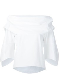 Белая блузка от Rosie Assoulin
