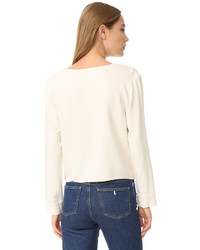 Белая блузка от Jenni Kayne