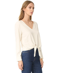 Белая блузка от Jenni Kayne