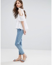 Белая блузка от Miss Selfridge