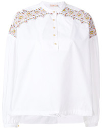 Белая блузка от Tory Burch