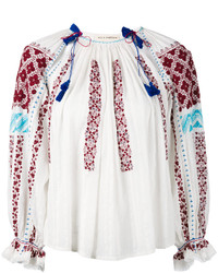 Белая блузка от Ulla Johnson