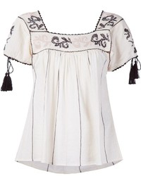 Белая блузка от Ulla Johnson