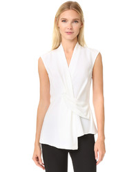 Белая блузка от Veronica Beard