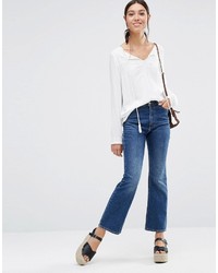 Белая блузка от Vila