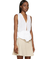 Белая блузка от Isabel Marant