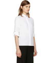 Белая блузка от Versus