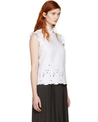 Белая блузка от Erdem