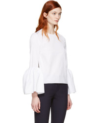 Белая блузка от Roksanda