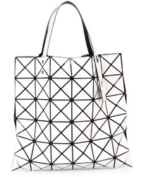 Белая большая сумка от Bao Bao Issey Miyake