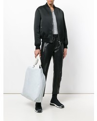 Белая большая сумка от Rick Owens