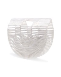 Белая большая сумка от Cult Gaia