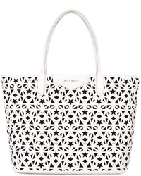 Белая большая сумка от Givenchy