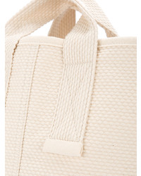 Белая большая сумка от Cabas