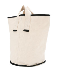 Белая большая сумка от Cabas