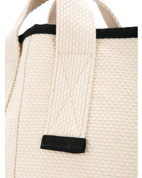 Белая большая сумка от Cabas