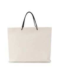 Мужская белая большая сумка от Balenciaga