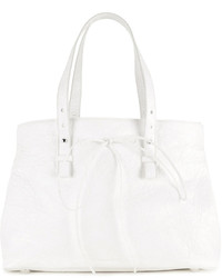 Белая большая сумка от Simone Rocha