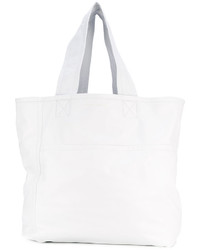 Белая большая сумка от Victoria Beckham