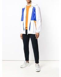 Мужская белая ветровка с принтом от Reebok