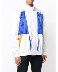 Мужская белая ветровка с принтом от Reebok