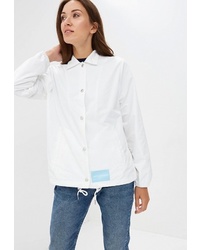 Женская белая ветровка от Calvin Klein Jeans