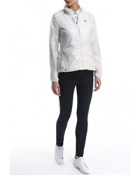 Женская белая ветровка от Lacoste