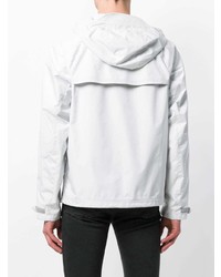 Мужская белая ветровка от Prada