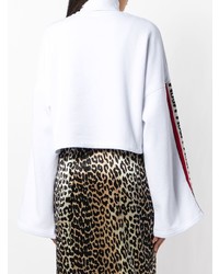 Женская белая водолазка с принтом от MSGM