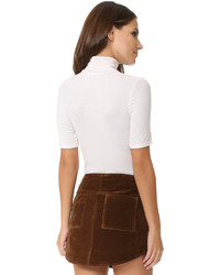 Женская белая водолазка от Three Dots