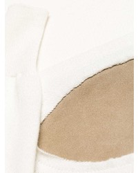 Мужская белая водолазка от Maison Margiela