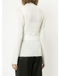 Женская белая водолазка от CHRISTOPHER ESBER