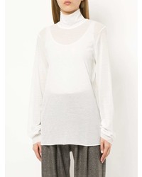 Женская белая водолазка от Matin