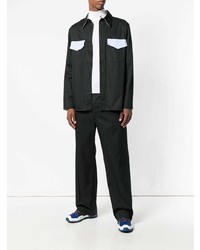 Мужская белая водолазка от Raf Simons