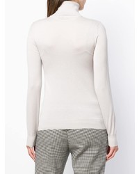 Женская белая водолазка от Loro Piana