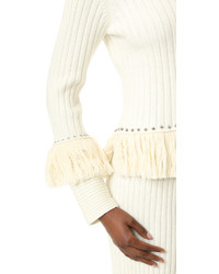 Женская белая водолазка от JONATHAN SIMKHAI