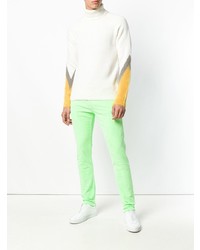 Мужская белая водолазка от Paura