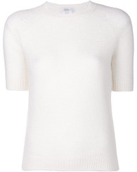 Белая вязаная блузка от Max Mara