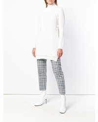 Женская белая вязаная водолазка от Ermanno Ermanno