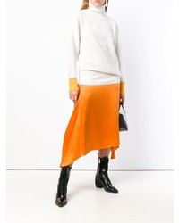 Женская белая вязаная водолазка от Sportmax